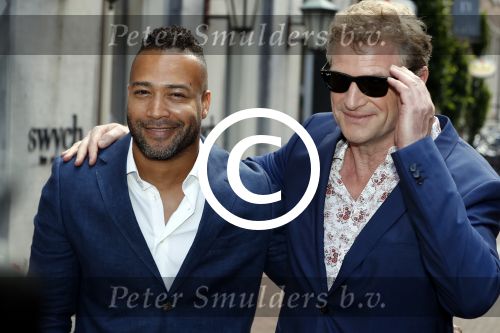 Amsterdam 6 juli 2017 
Presentatie blad GTST Goede tijden slechte tijden in NH Hotel. Bart oomen met Everon jackson Hooi