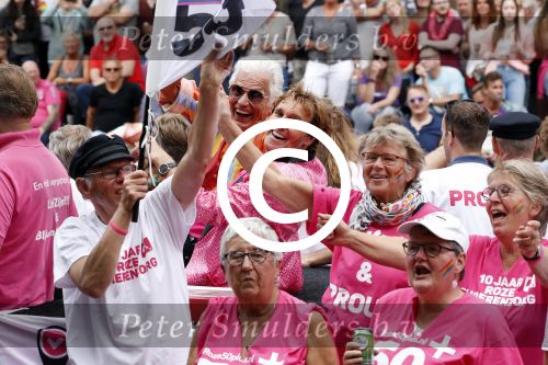 Amsterdam 5 augustus 2017
canal parade in Amsterdam. Ben Cramer en Jacques Herb