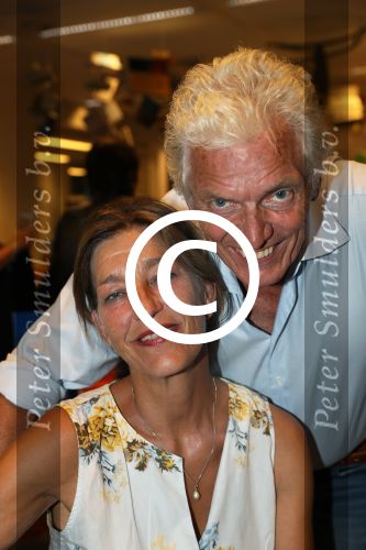 Rotterdam, 25 Augustus 2017
Uitreiking boek Eddy Ouwens van Hitmiljonair tot Schuldsanering
 met zijn vrouw