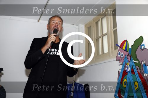 Amsterdam 10 september 2017
Opening expositie Bob Fosko en Bert Kuizenga.n Gijs Scholten van Aschat opent hem