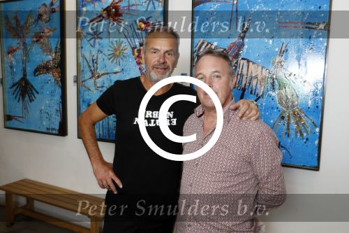 Amsterdam 10 september 2017
Opening expositie Bob Fosko en Bert Kuizenga.n Gijs Scholten van Aschat opent hem