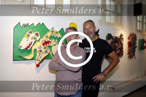 Amsterdam 10 september 2017
Opening expositie Bob Fosko en Bert Kuizenga.n Gijs Scholten van Aschat opent hem