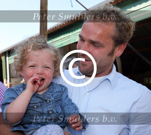 Toldijk, 3 September 2017 
Reunie Boer zoekt vrouw
Boer Frans Zanderink met zijn vrouw Leonie Zanderink en oudste zoon Geert Zanderink en de tweeling Huub Zanderink en Marlie Zanderink