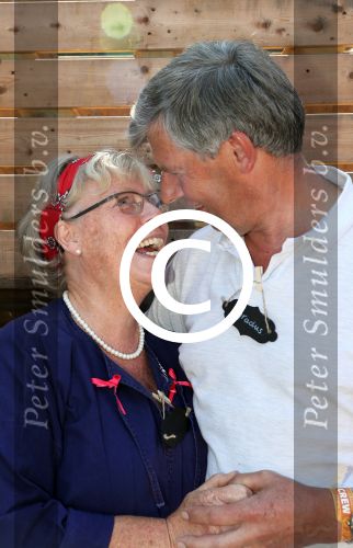 Toldijk, 3 September 2017 
Reunie Boer zoekt vrouw
Boer Gradus met Mary