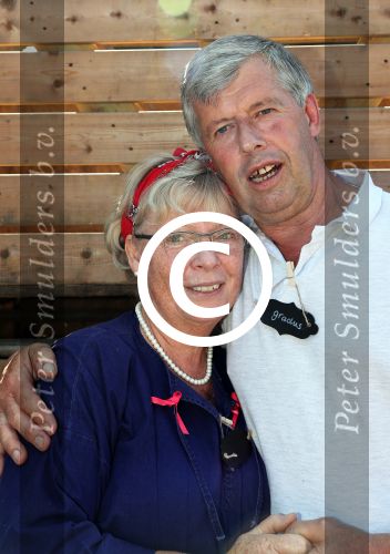 Toldijk, 3 September 2017 
Reunie Boer zoekt vrouw
Boer Gradus met Mary