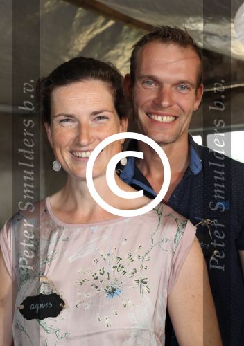 Toldijk, 3 September 2017 
Reunie Boer zoekt vrouw
Boerin Agnes Lensing met haar man Albert Lensing