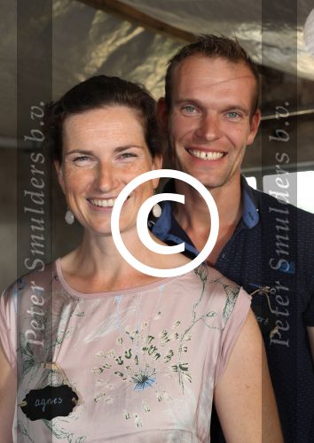 Toldijk, 3 September 2017 
Reunie Boer zoekt vrouw
Boerin Agnes Lensing met haar man Albert Lensing