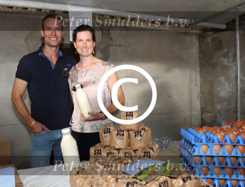 Toldijk, 3 September 2017 
Reunie Boer zoekt vrouw
Boerin Agnes Lensing met haar man Albert Lensing