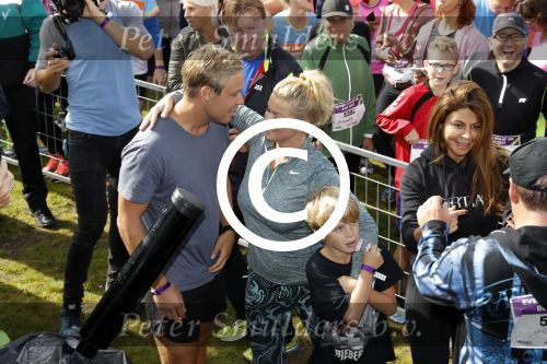 Amsterdam 9 september 2017
Edwin Evers staat op Run van radio 538 bij het Science park. Bridget Maasland met zoon Mees en nieuwe vriend Bram Plattel