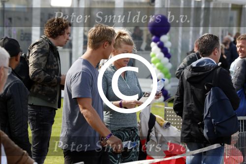 Amsterdam 9 september 2017
Edwin Evers staat op Run van radio 538 bij het Science park.
