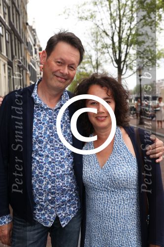 Amsterdam, 23 Augustus 2017 Premiere van Het Zwanenmeer
Carel Kraaijenhof met partner