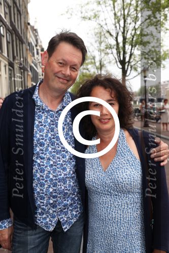Amsterdam, 23 Augustus 2017 Premiere van Het Zwanenmeer
Carel Kraaijenhof met partner