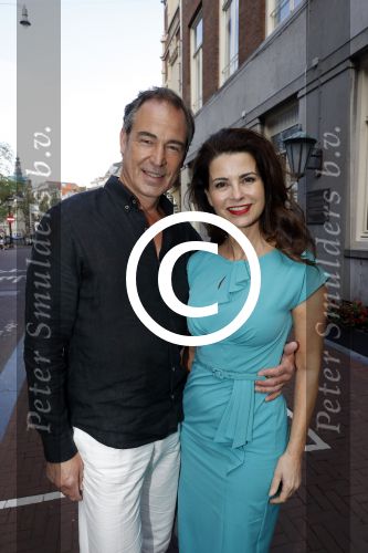 Amsterdam 6 juli 2017 
Presentatie blad GTST Goede tijden slechte tijden in NH Hotel. carolien de Bruin en Erik de Vogel