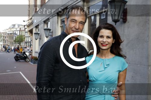 Amsterdam 6 juli 2017 
Presentatie blad GTST Goede tijden slechte tijden in NH Hotel. carolien de Bruin en Erik de Vogel