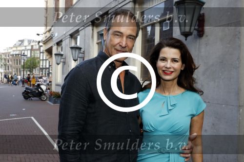 Amsterdam 6 juli 2017 
Presentatie blad GTST Goede tijden slechte tijden in NH Hotel. carolien de Bruin en Erik de Vogel