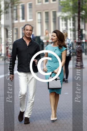 Amsterdam 6 juli 2017 
Presentatie blad GTST Goede tijden slechte tijden in NH Hotel. carolien de Bruin en Erik de Vogel