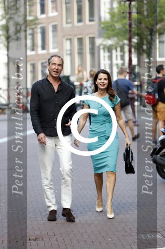 Amsterdam 6 juli 2017 
Presentatie blad GTST Goede tijden slechte tijden in NH Hotel. carolien de Bruin en Erik de Vogel
