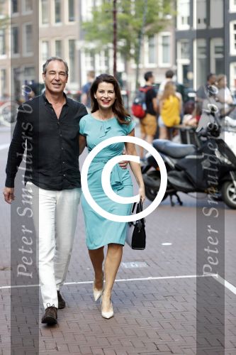 Amsterdam 6 juli 2017 
Presentatie blad GTST Goede tijden slechte tijden in NH Hotel. carolien de Bruin en Erik de Vogel