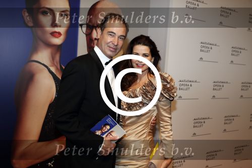 Amsterdam 15 september 2017 
Premierevoorstelling Ode aan de Meester bij Nationale Opera & Ballet in Amsterdam.koning Willem Alexander en koningin Maxima zijn de eregasten. caroline de Bruijn en Erik de Vogel