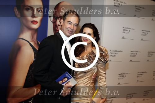 Amsterdam 15 september 2017 
Premierevoorstelling Ode aan de Meester bij Nationale Opera & Ballet in Amsterdam.koning Willem Alexander en koningin Maxima zijn de eregasten. caroline de Bruijn en Erik de Vogel