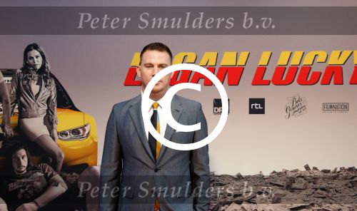 Amsterdam, 18 Augustus 2017
Channing Tatum (hoofdrol in Logan Lucky