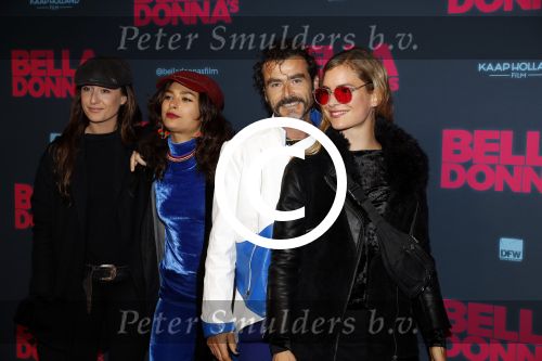 Amsterdam 11 september 2017
Premiere Bella Donna\'s in pathe arena. Charlie Chan Dagelet met partner
