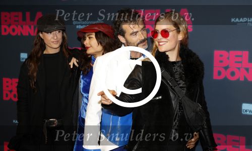 Amsterdam 11 september 2017
Premiere Bella Donna\'s in pathe arena. Charlie Chan Dagelet met partner