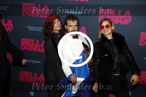 Amsterdam 11 september 2017
Premiere Bella Donna\'s in pathe arena. Charlie Chan Dagelet met partner