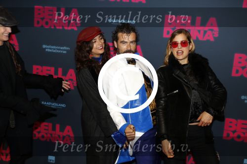 Amsterdam 11 september 2017
Premiere Bella Donna\'s in pathe arena. Charlie Chan Dagelet met partner