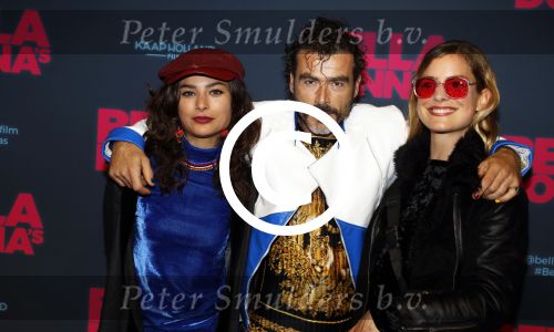 Amsterdam 11 september 2017
Premiere Bella Donna\'s in pathe arena. Charlie Chan Dagelet met partner