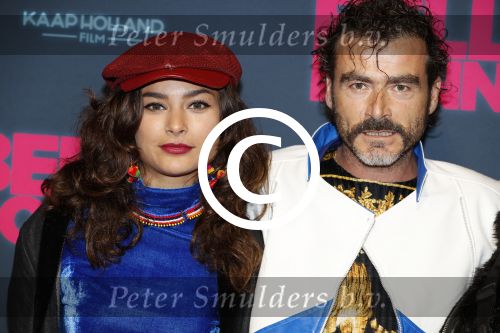 Amsterdam 11 september 2017
Premiere Bella Donna\'s in pathe arena. Charlie Chan Dagelet met partner