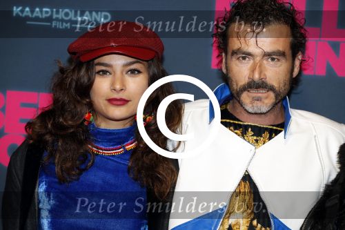 Amsterdam 11 september 2017
Premiere Bella Donna\'s in pathe arena. Charlie Chan Dagelet met partner