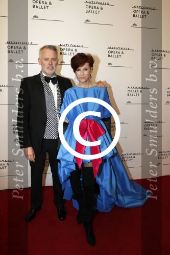 Amsterdam 11 september 2017 
Premiere Nationa Ballet in de stopera. Chazia Mourali met man