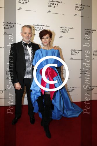 Amsterdam 11 september 2017 
Premiere Nationa Ballet in de stopera. Chazia Mourali met man