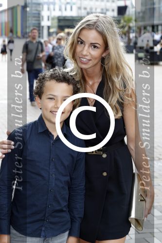 Amsterdam 4 juli 2017
Premiere Spiderman in pathe arena. Christie Bokma met zoon