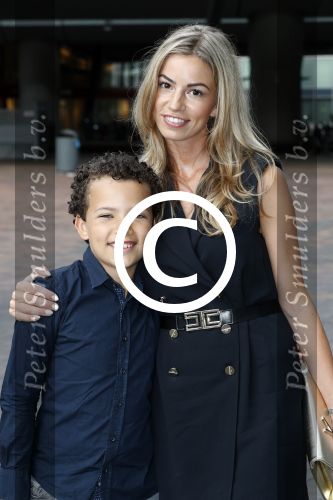 Amsterdam 4 juli 2017
Premiere Spiderman in pathe arena. Christie Bokma met zoon