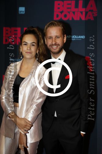 Amsterdam 11 september 2017
Premiere Bella Donna\'s in pathe arena. daan Boom met partner