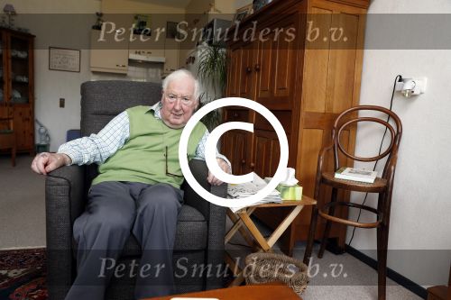 Kollum 26 juli 2017
Dick Passchier woont met zijn vrouw in een woning  in Kollum