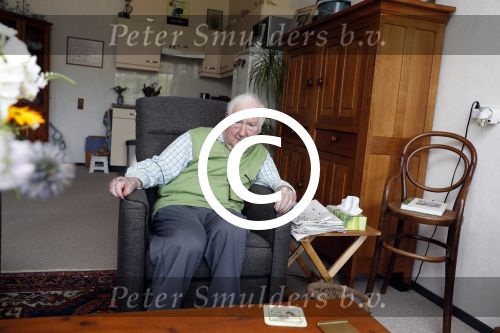 Kollum 26 juli 2017
Dick Passchier woont met zijn vrouw in een woning  in Kollum