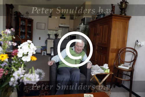 Kollum 26 juli 2017
Dick Passchier woont met zijn vrouw in een woning  in Kollum