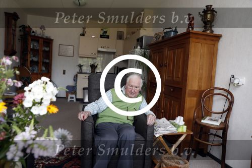 Kollum 26 juli 2017
Dick Passchier woont met zijn vrouw in een woning  in Kollum