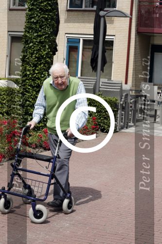Kollum 26 juli 2017
Dick Passchier woont met zijn vrouw in een woning  in Kollum