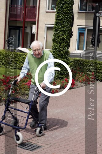 Kollum 26 juli 2017
Dick Passchier woont met zijn vrouw in een woning  in Kollum