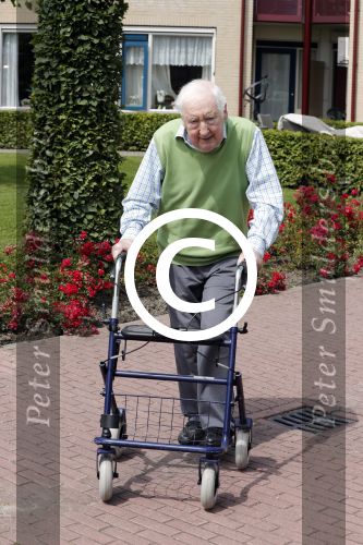 Kollum 26 juli 2017
Dick Passchier woont met zijn vrouw in een woning  in Kollum