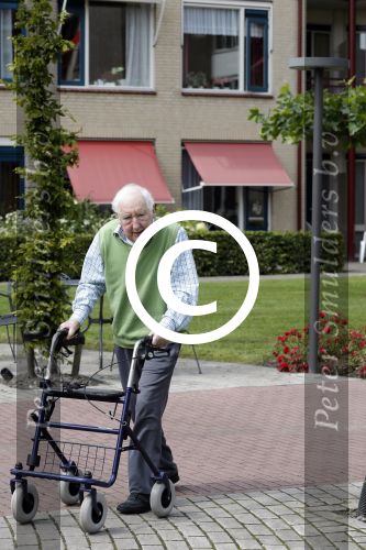 Kollum 26 juli 2017
Dick Passchier woont met zijn vrouw in een woning  in Kollum