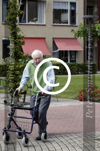 Kollum 26 juli 2017
Dick Passchier woont met zijn vrouw in een woning  in Kollum