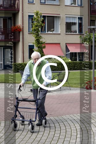 Kollum 26 juli 2017
Dick Passchier woont met zijn vrouw in een woning  in Kollum