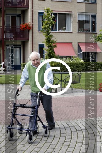 Kollum 26 juli 2017
Dick Passchier woont met zijn vrouw in een woning  in Kollum