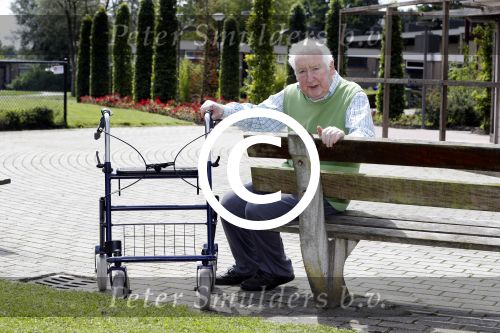 Kollum 26 juli 2017
Dick Passchier woont met zijn vrouw in een woning  in Kollum