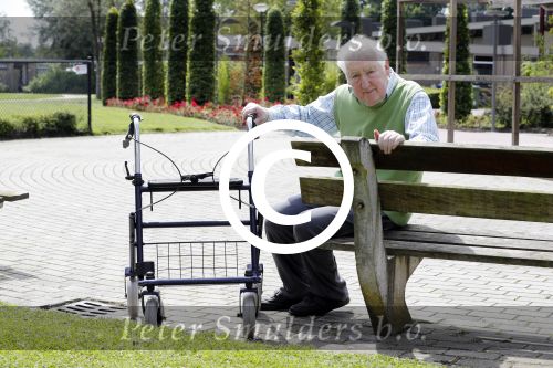 Kollum 26 juli 2017
Dick Passchier woont met zijn vrouw in een woning  in Kollum